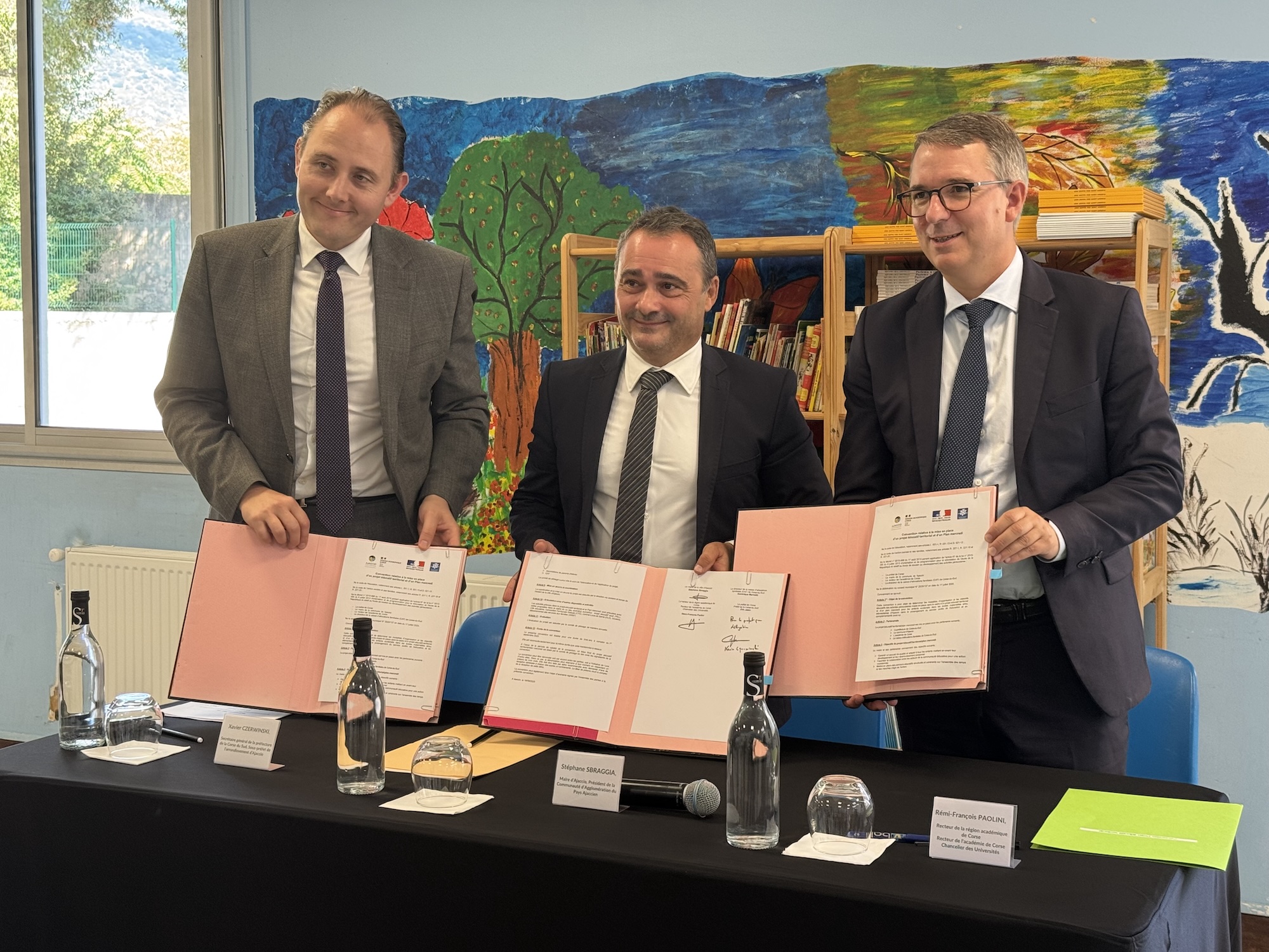 La ville d'Ajaccio officialise son projet éducatif territorial pour offrir à chaque enfant un parcours de qualité