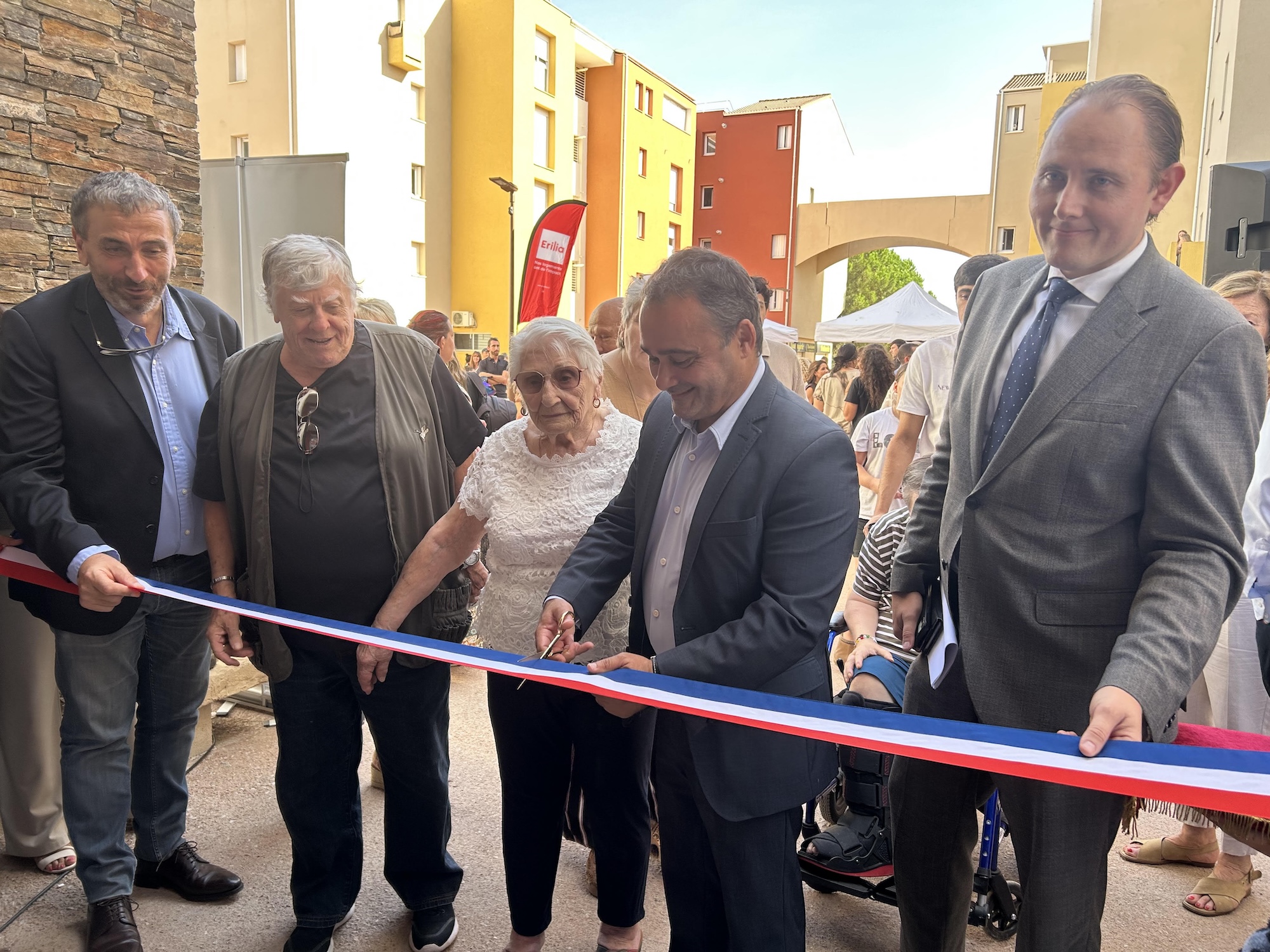 Ajaccio : "I Spazii Josette Longchent" inaugurés dans le quartier Bodiccione