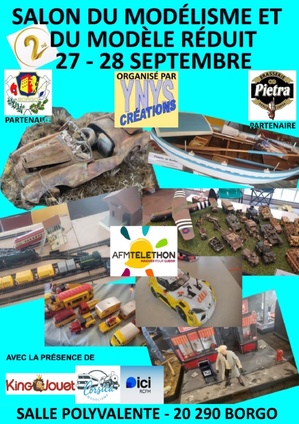 Borgo - Une nouvelle édition du salon du modèle réduit et du modélisme