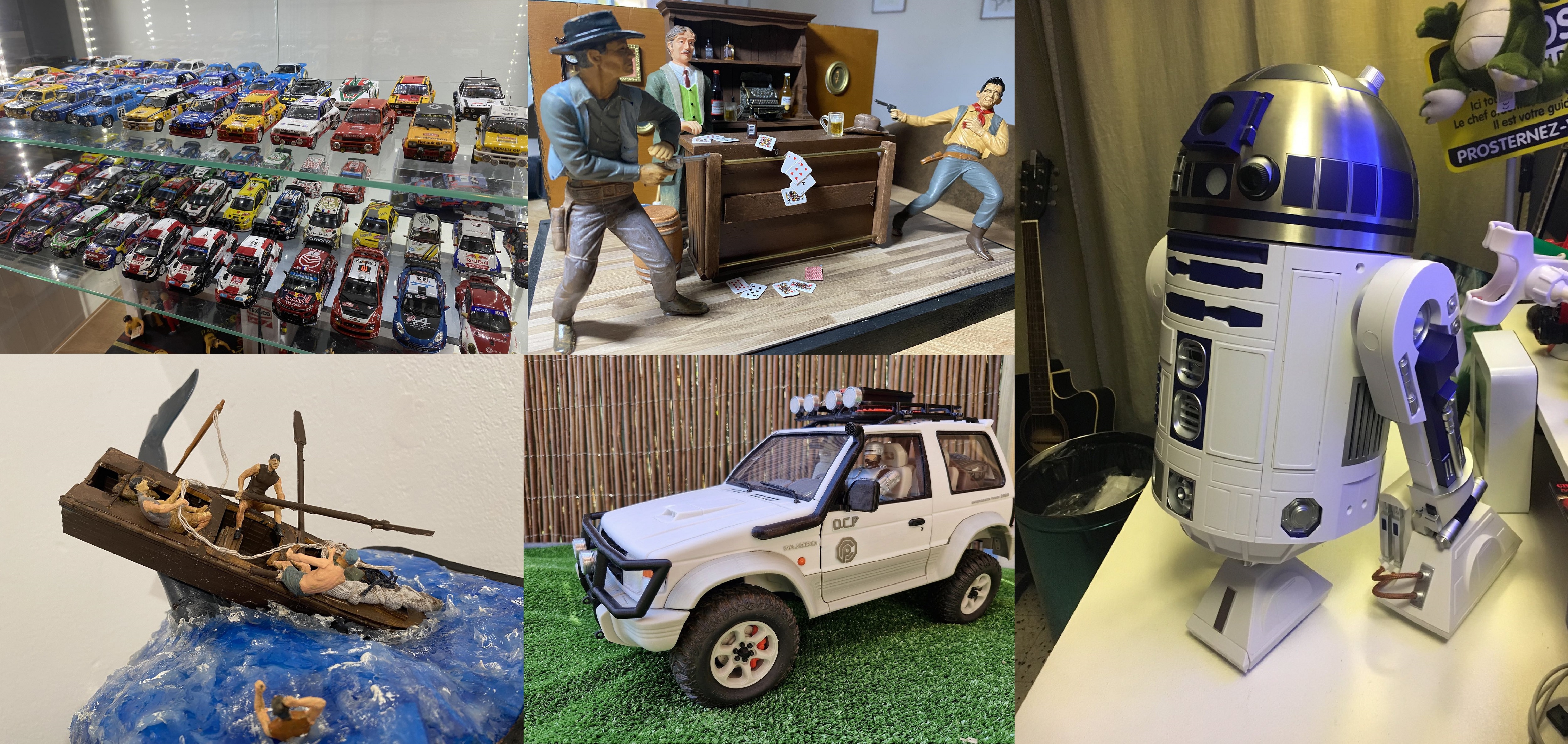 Une grande diversité de modèles réduits, dioramas et autres maquettes pour cette 2e édition.