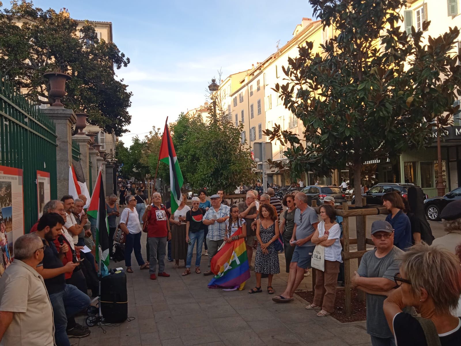(Photo : Corsica Palestina)