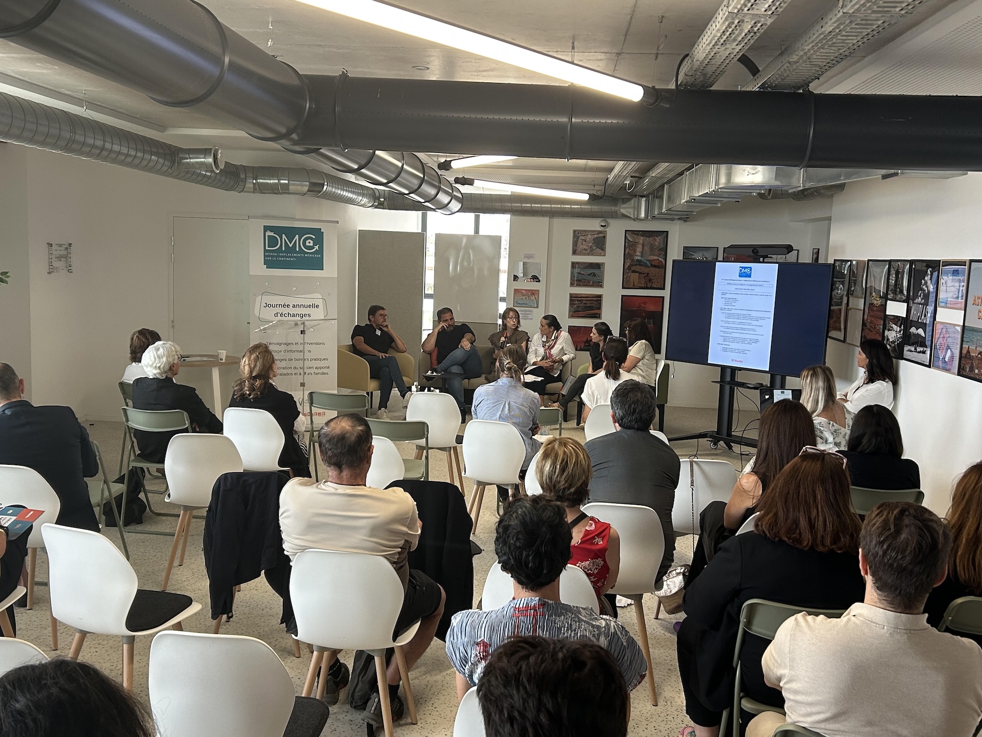 Cette journée d’échanges s’est déroulée en présence de plusieurs adhérents du réseau : les 2 CPAM, la DAC, Air Corsica, la Méridionale, AFM Téléthon, Inseme, la Mutuelle de la Corse. 