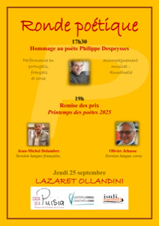 Ajaccio - Une performance poétique en 3 langues au Lazaret Ollandini