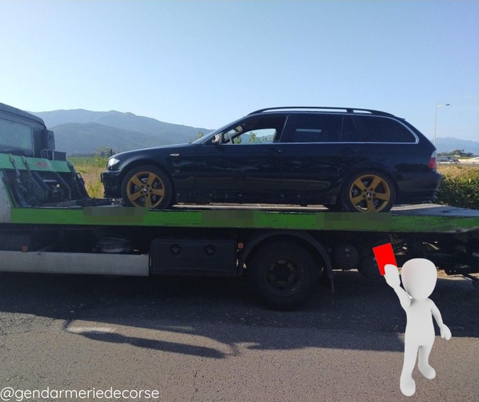 Flashé à 173 KM/h à Lucciana