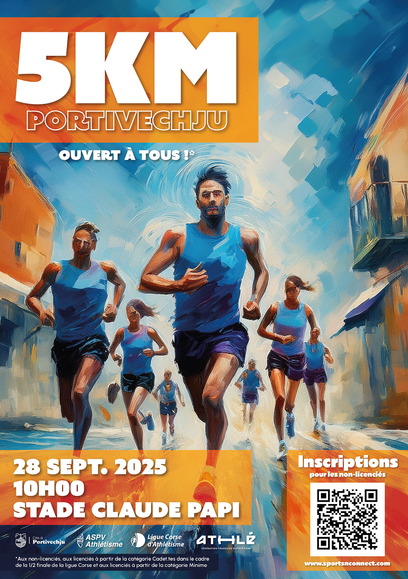 Course hors stade à Porto-Vecchio - Dimanche le Régional des 5 km