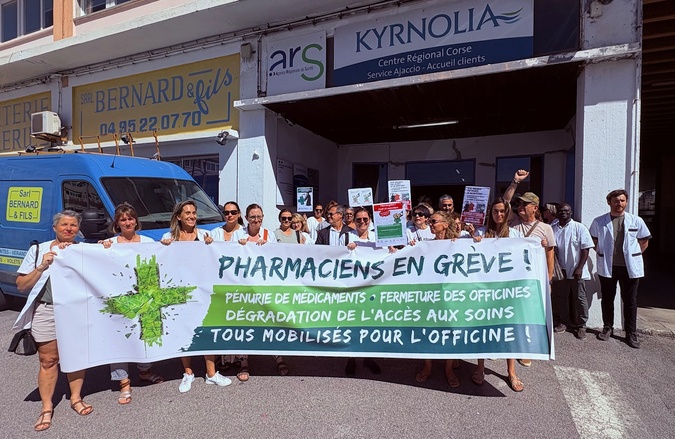 Vers la fin de la grève des gardes des pharmacies en Corse ?