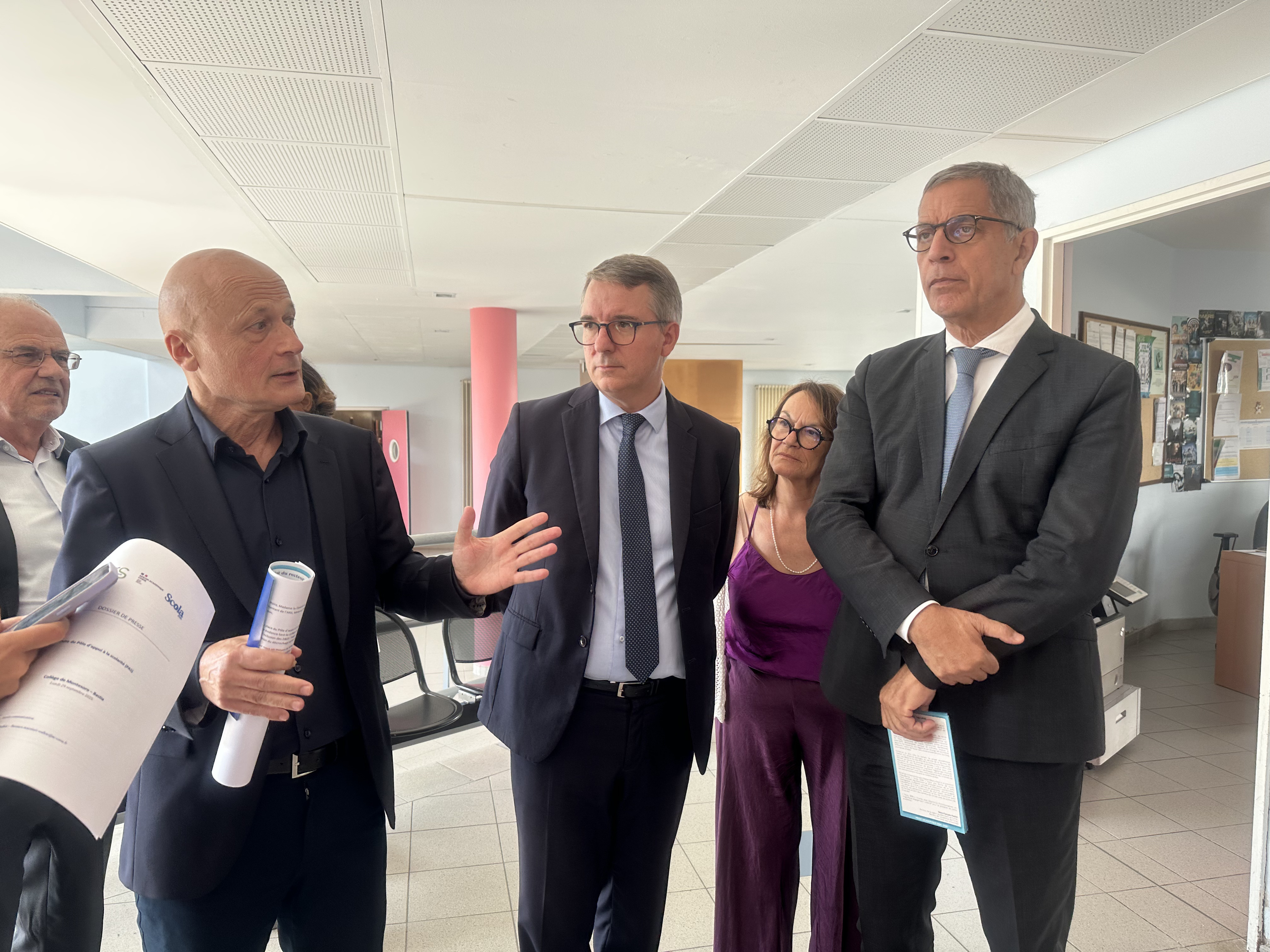 Bastia -  Un pôle d’appui à la scolarité au collège de Montesoro pour prévenir les décrochages