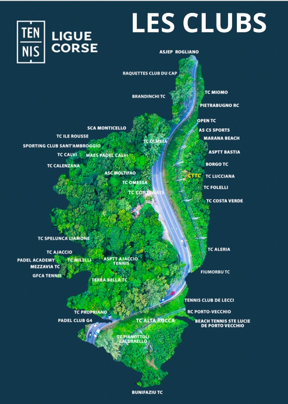 Le tennis est une discipline sportive bien présente sur l'île.