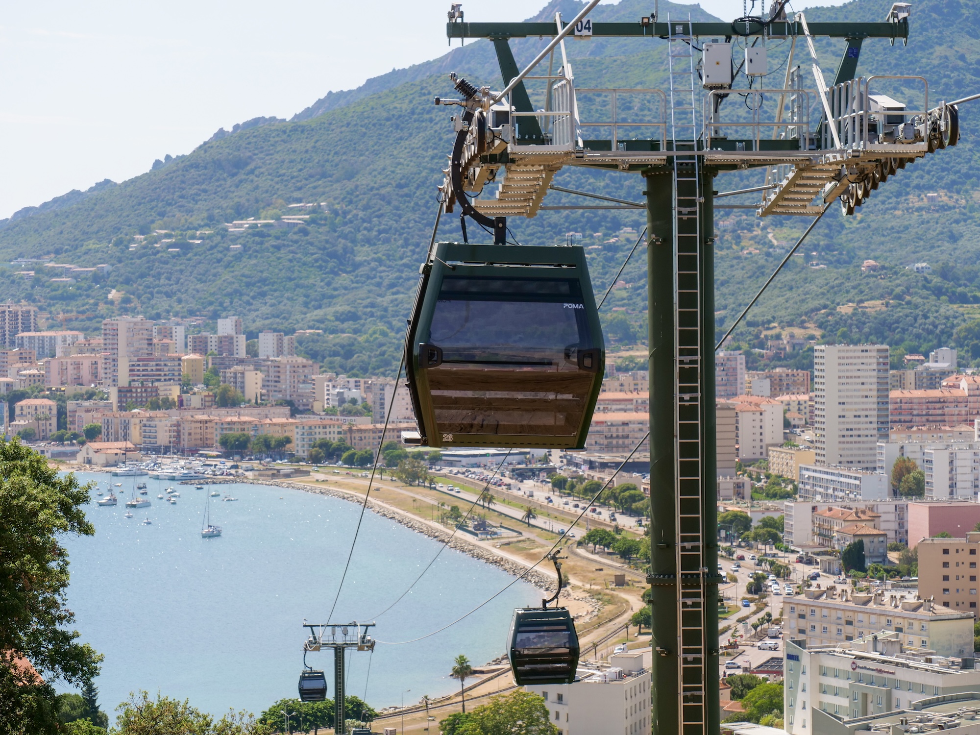 Le téléporté Angelo d'Ajaccio sera inauguré ce samedi 18 octobre (Photo : CAPA)