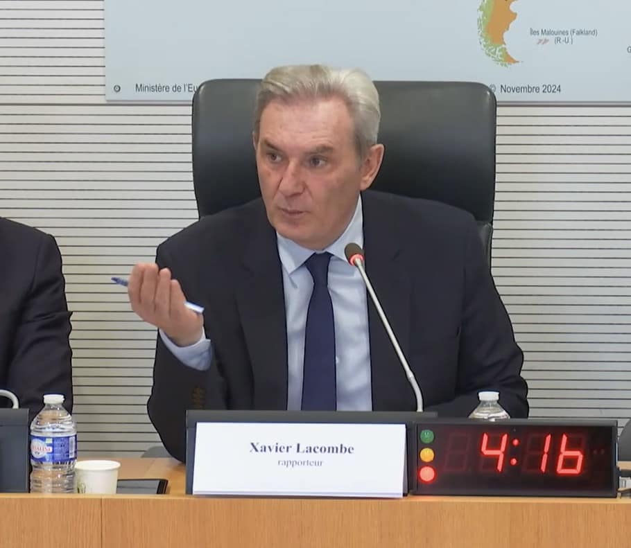 Xavier Lacombe a adressé un courrier au président de la FIFA et à celui de la FFF pour les interpeller concernant la situation de l'AC Ajaccio (photo : facebook de Xavier Lacombe).