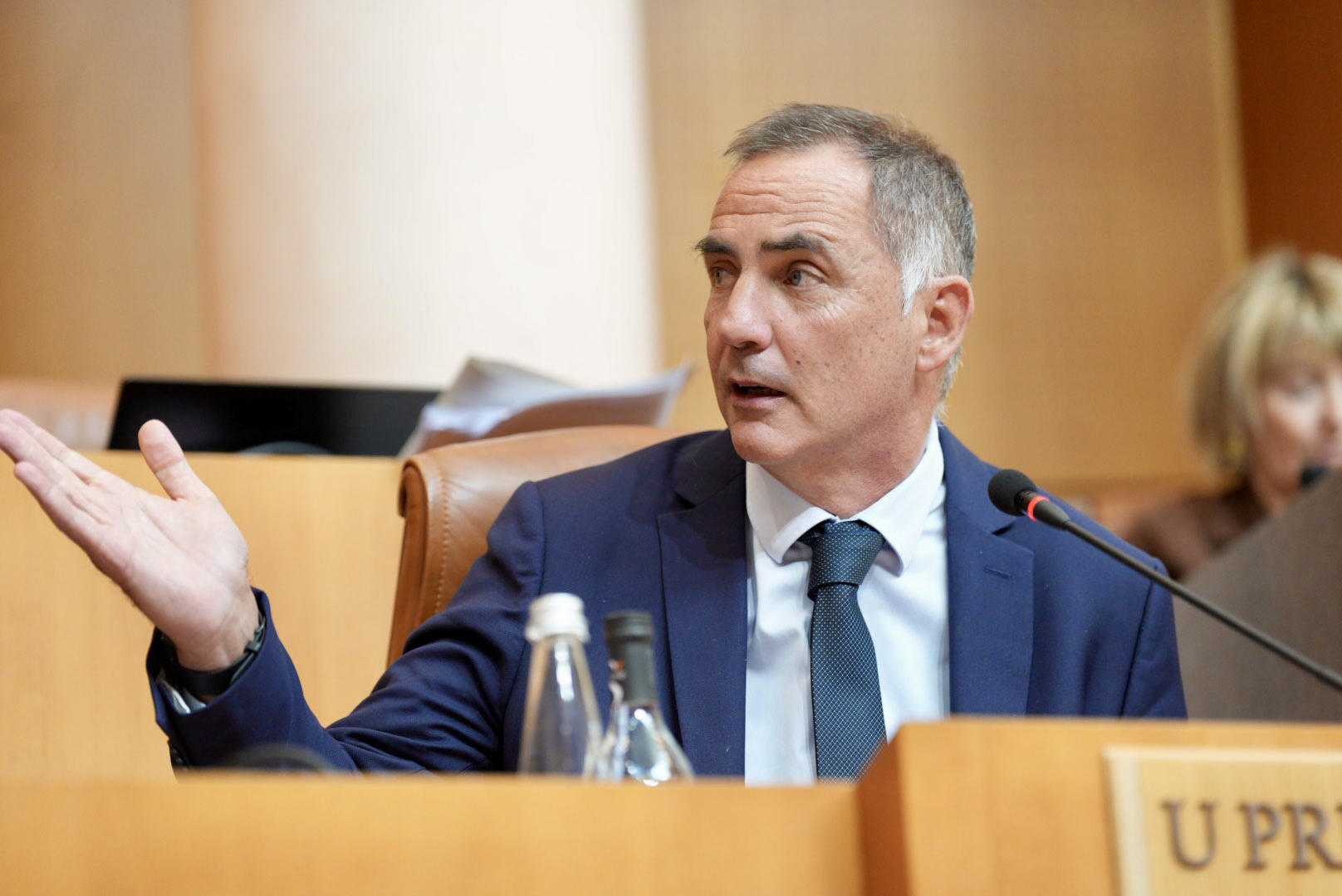 Gilles Simeoni. Photo Paule Santoni.