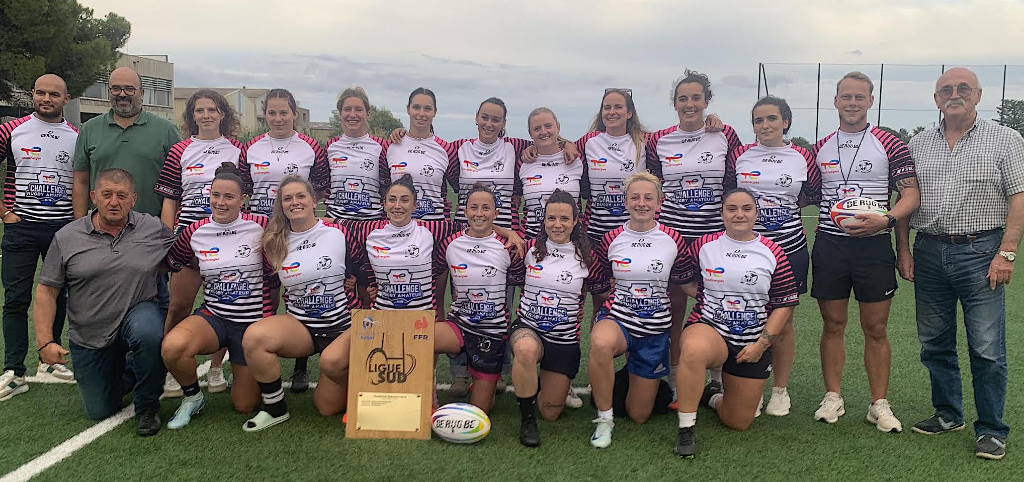 Les Ponettes récompensées pour leur excellent parcours.