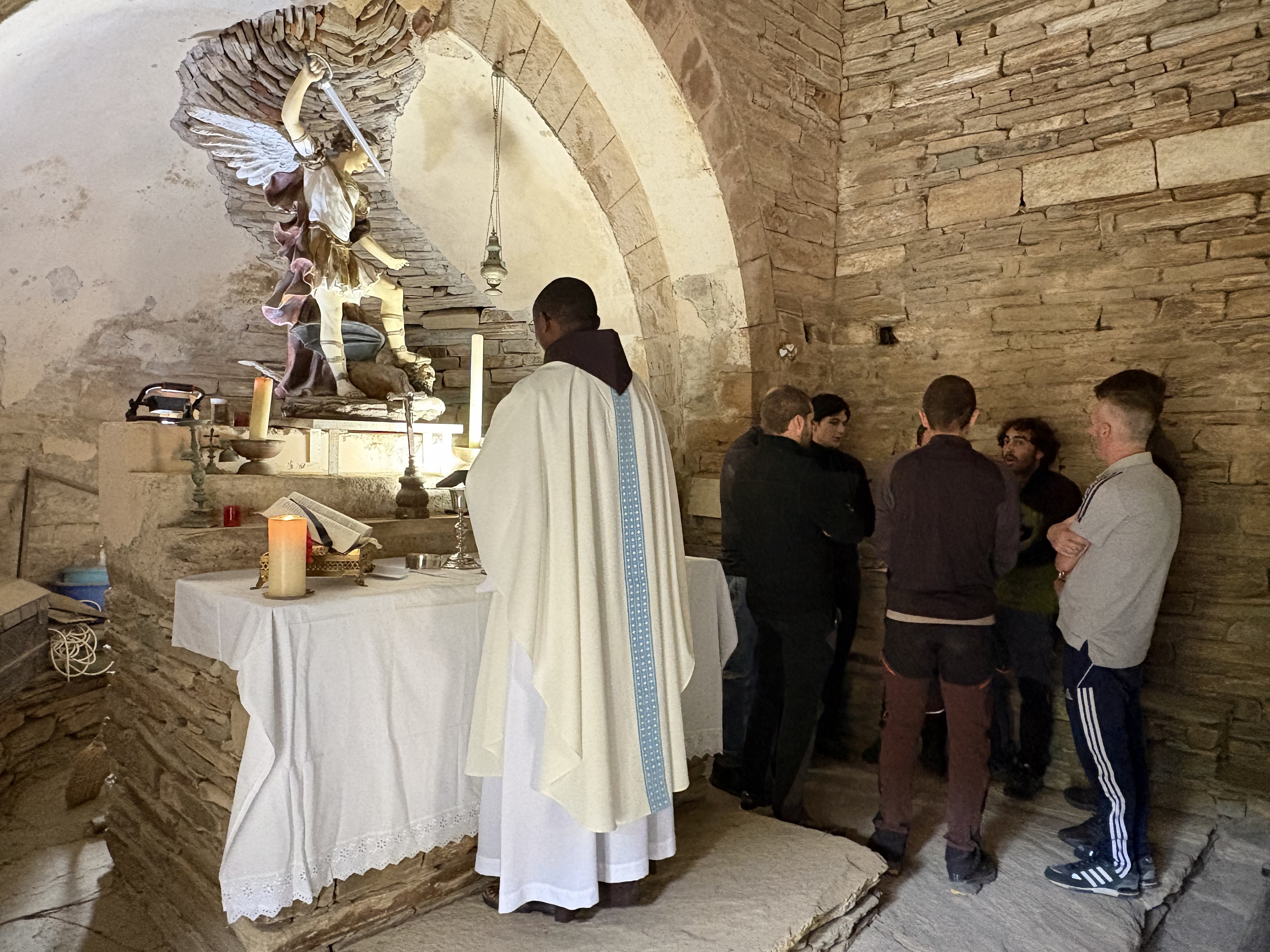 Les jeunes de la commune ont assuré les chants religieux