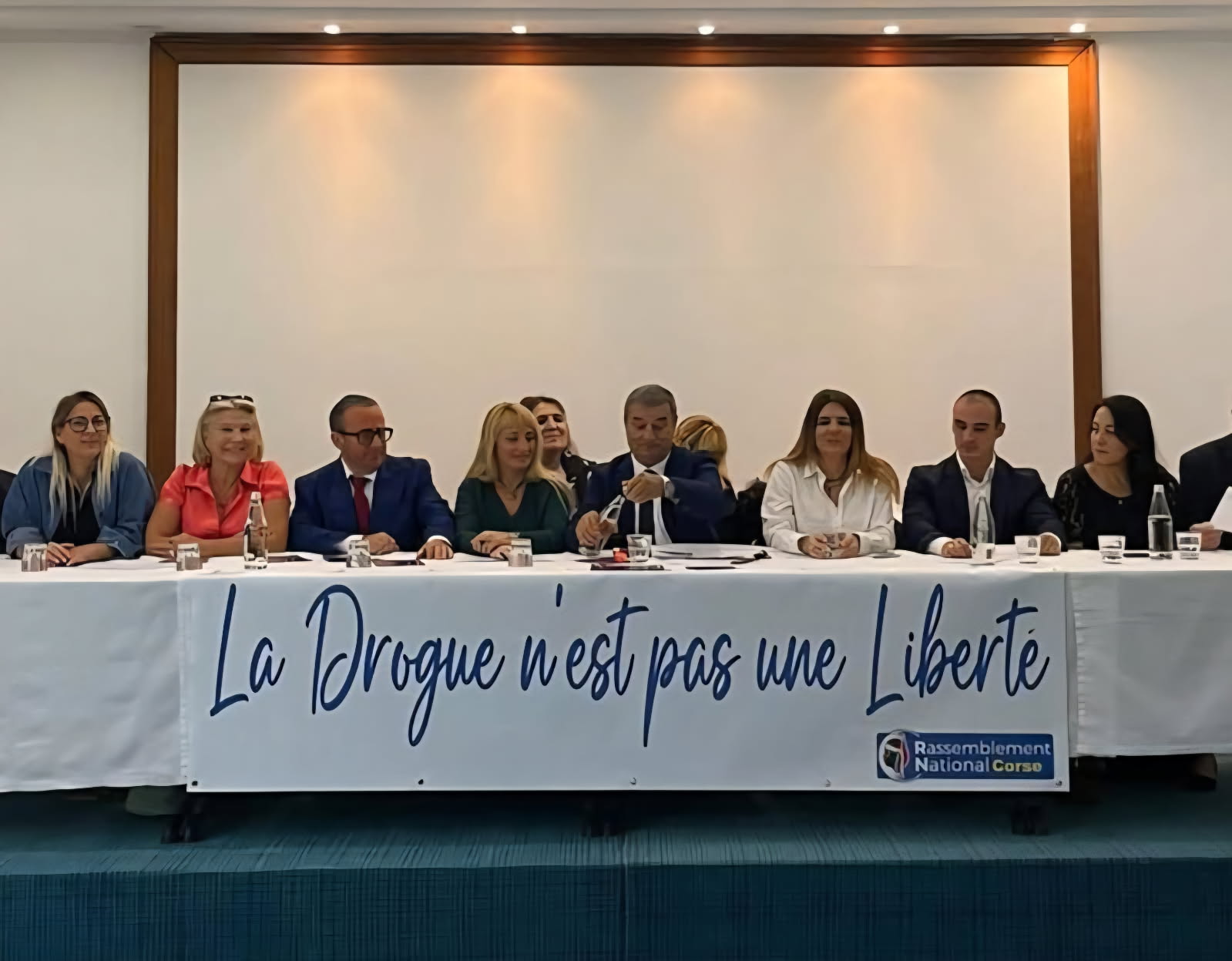Depuis Ajaccio, le RN, Palatinu et l'UDR appellent à placer la sécurité au coeur des enjeux