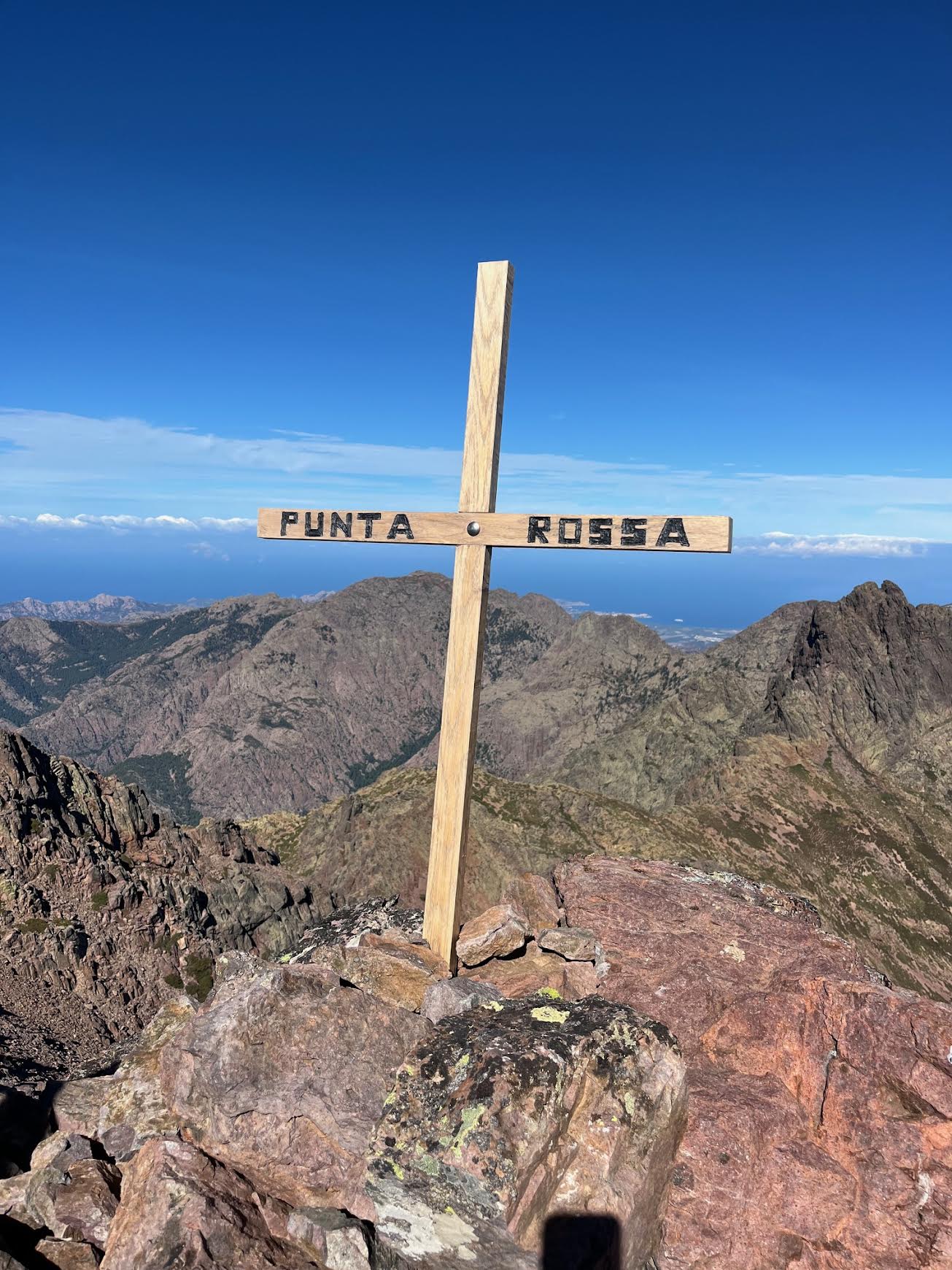 A màghjina - In cima à Punta Rossa di i Pini