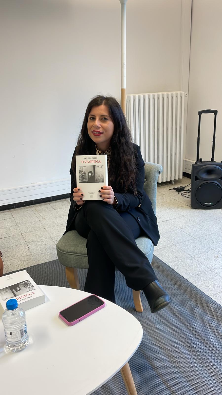 Monica Acito prix Ulysse 2025 du 1er roman pour « Uvaspina ».