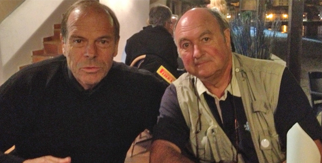 Marc Canonne (à gauche) aux côtés de Jean-Claude Bonugli