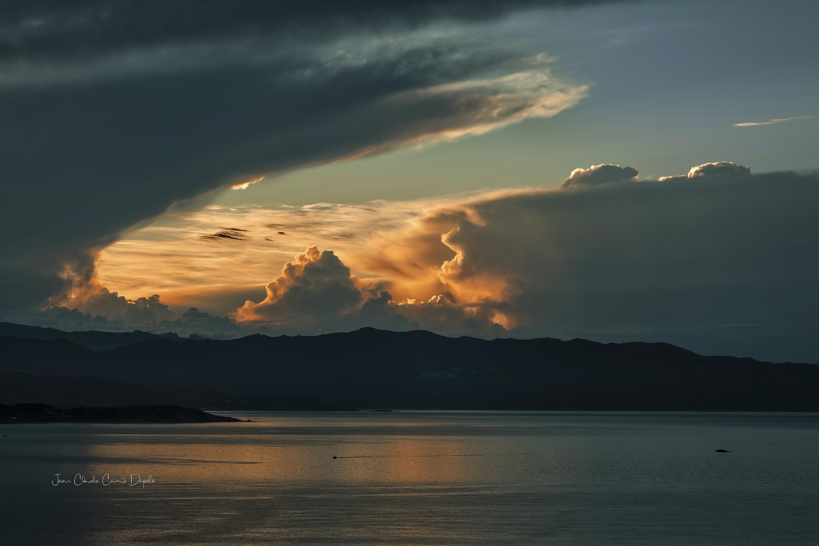 A màghjina - Celu d’autunnu sopra à Sagone