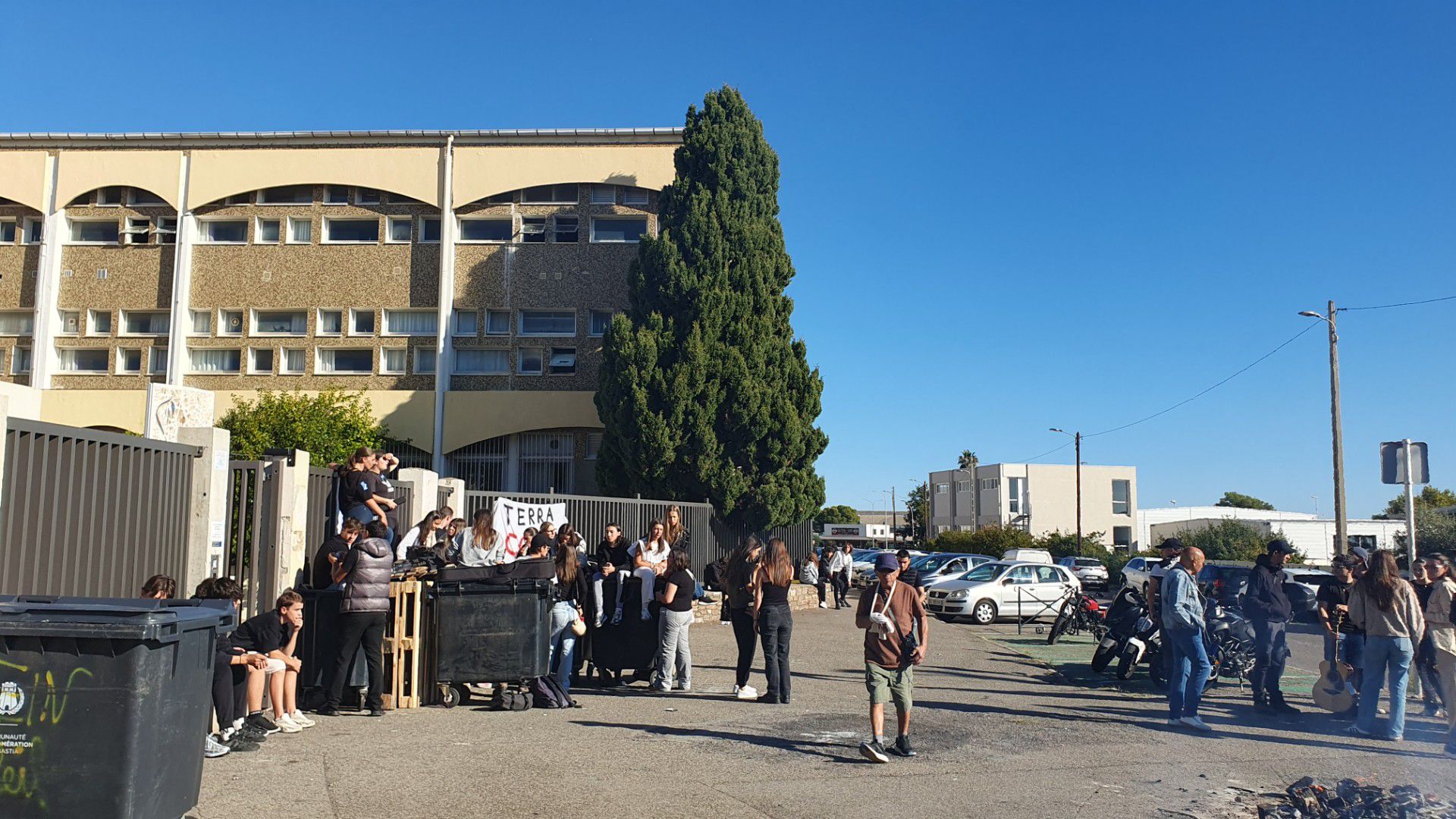 Le lycée Montesoro à Bastia