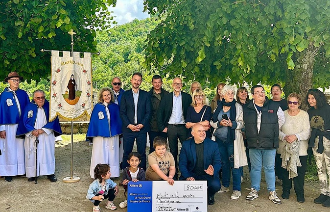 Marignana a obtenu 8 000 € pour la restauration la statue de Saint-Antoine-Abbé (Archives CNI)