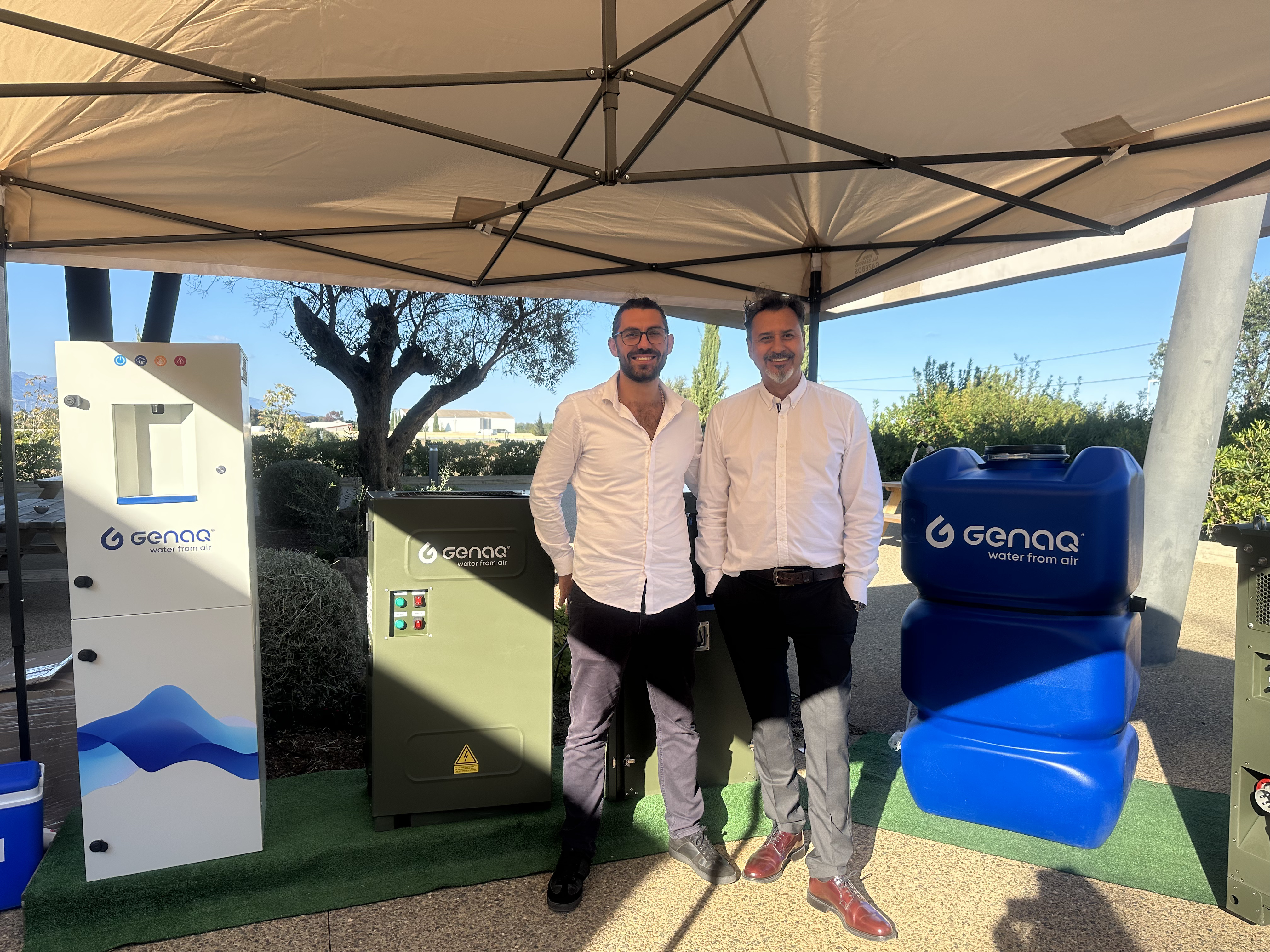 La société Genaq a créé des générateurs d'eau atmosphérique