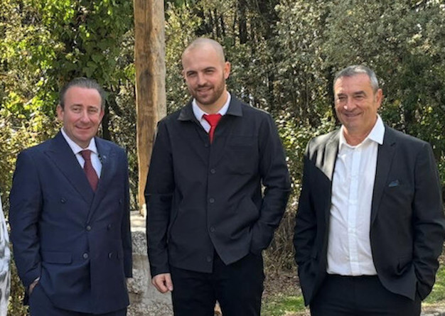 Alexandre-Guillaume Tollinchi, Nicolas Battini et François Filoni