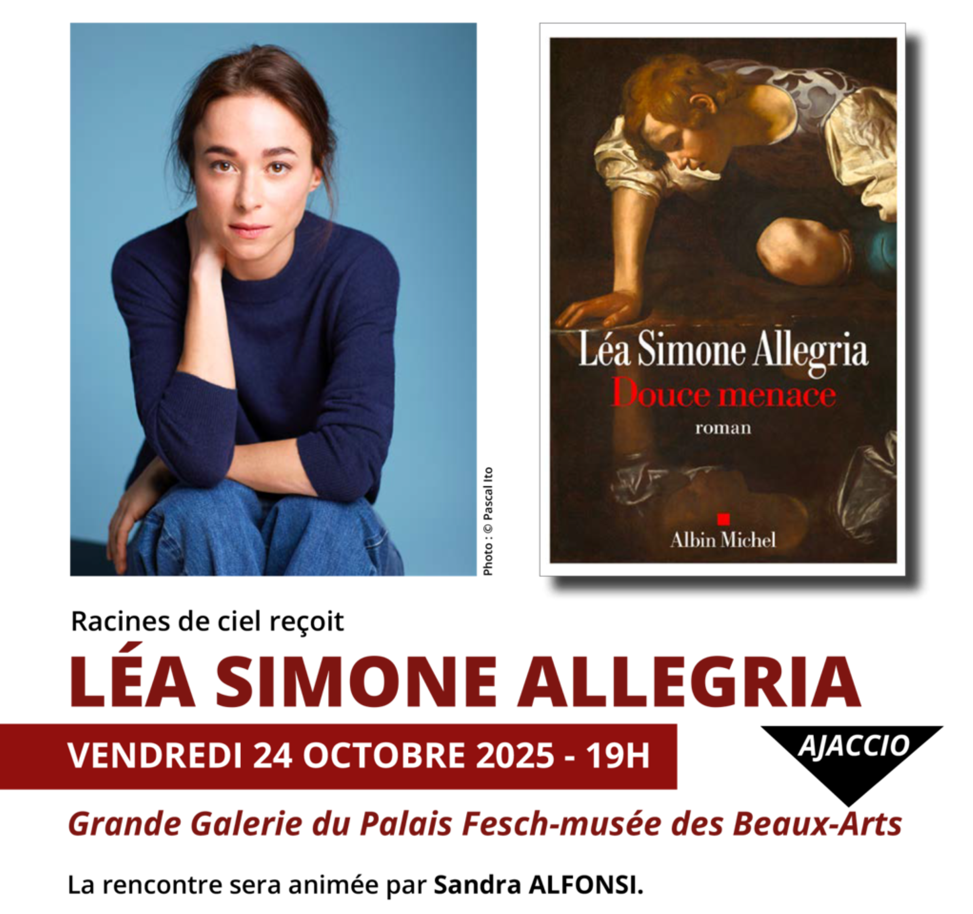 Ajaccio : Racines de Ciel accueille Léa Simone Allegria au Palais Fesch ce vendredi