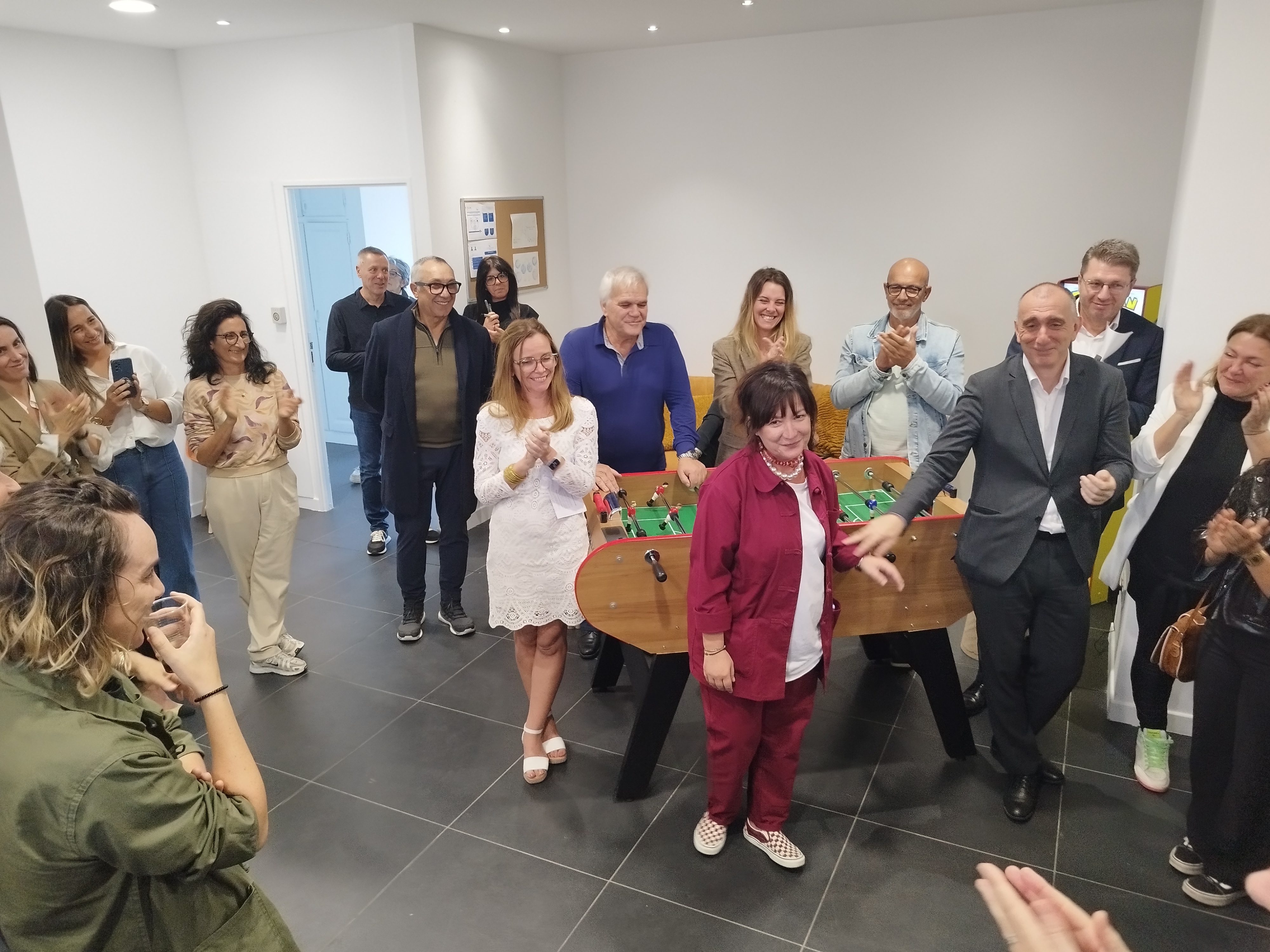 Elus et représentants de la communauté médico-sociale insulaire ont salué l'implantation, à Porto-Vecchio, de cette plateforme d'accompagnement multimodal pour enfants et jeunes en situation de handicap.