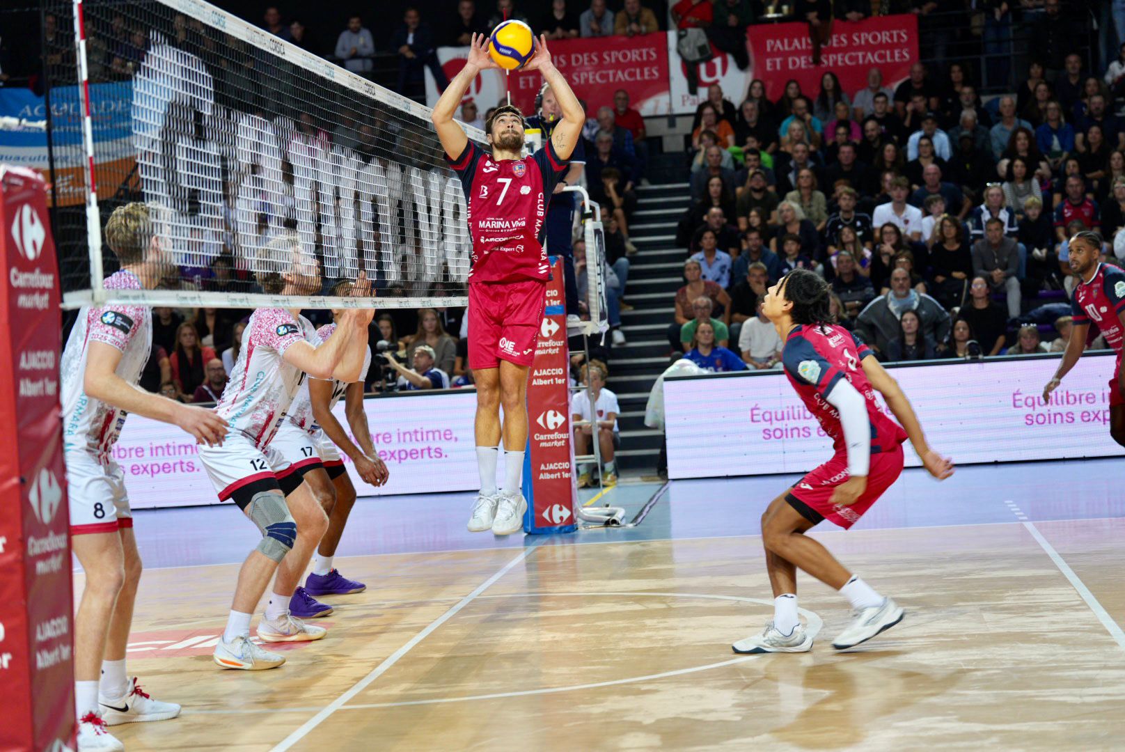 Le GFCA Volley s'impose face à Chaumont (Photos Paule Santoni).
