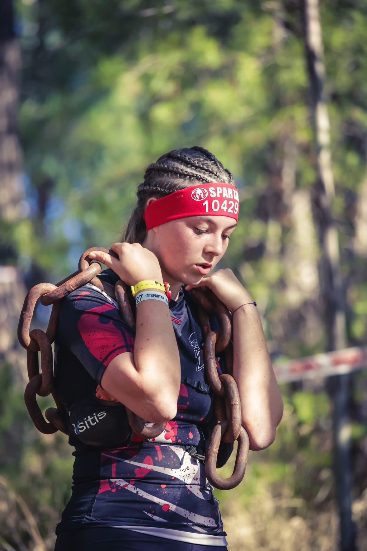 Léa Retali, vice-championne de France de Spartan (crédit: Spartan Race France)