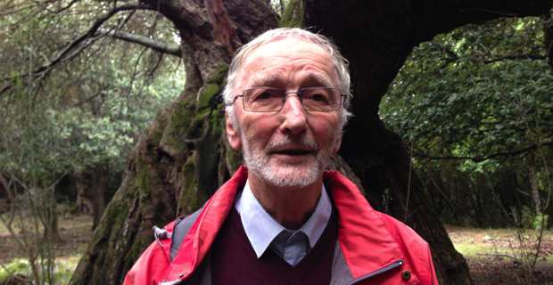 Frère Serge Grandais, pèlerin de Dieu, religieux de la congrégation de saint Vincent de Paul. Photo Christian Andreani.