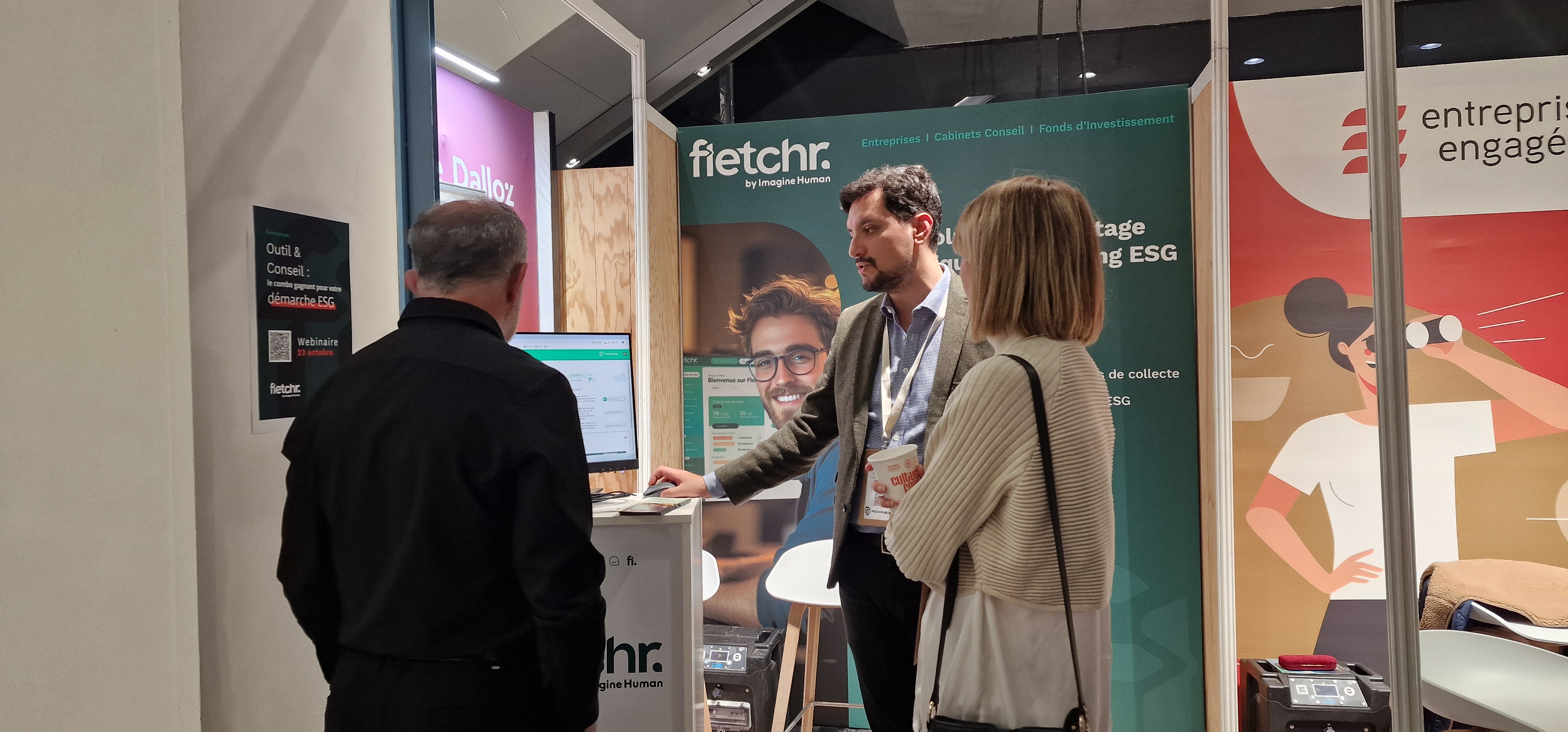 Développement durable et RSE : une délégation insulaire au cœur du salon Produrable à Paris