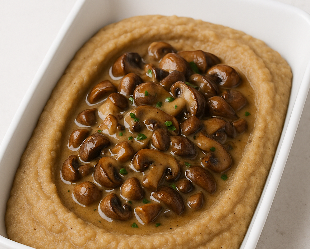 À table - Stufatu di funghi è pulenta 