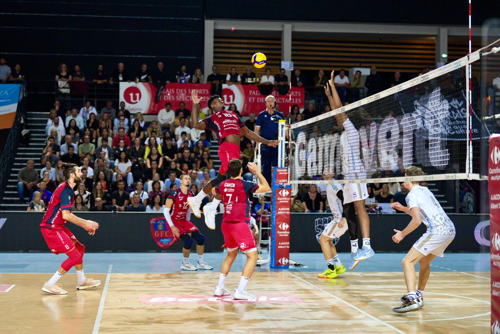 Le GFCA Volley (photos Paule Santoni)