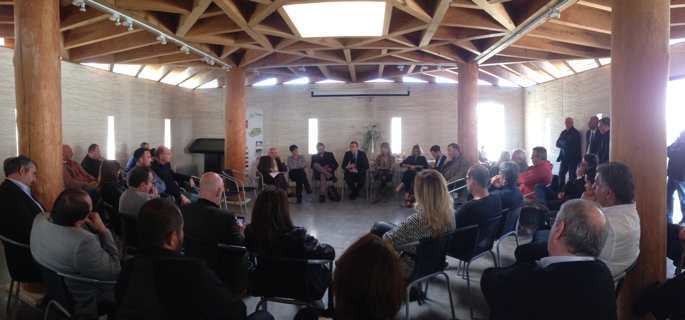 Acteurs économiques et élus au rendez-vous.