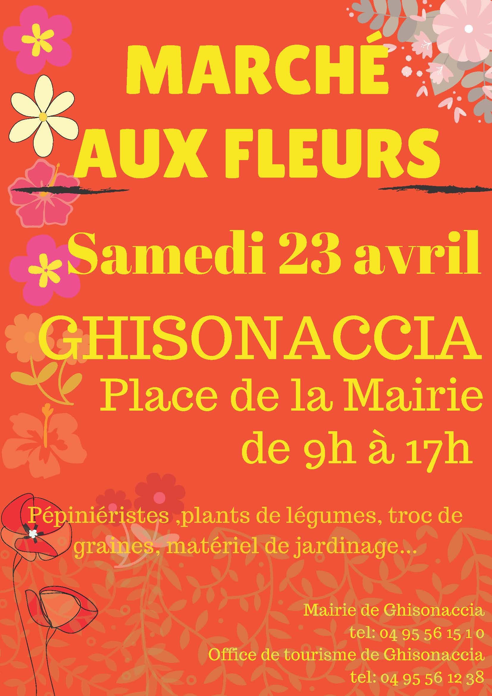 5ème édition du marché aux fleurs de Ghisonaccia