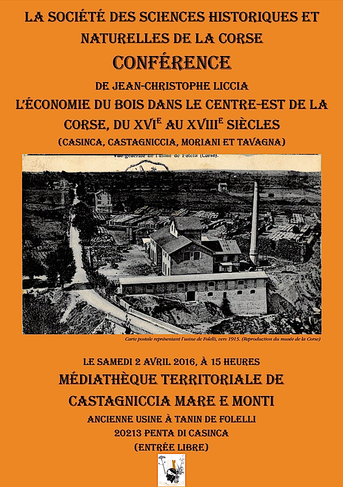 Folelli : Conférence de la Société des Sciences à la Médiathèque de Castagniccia