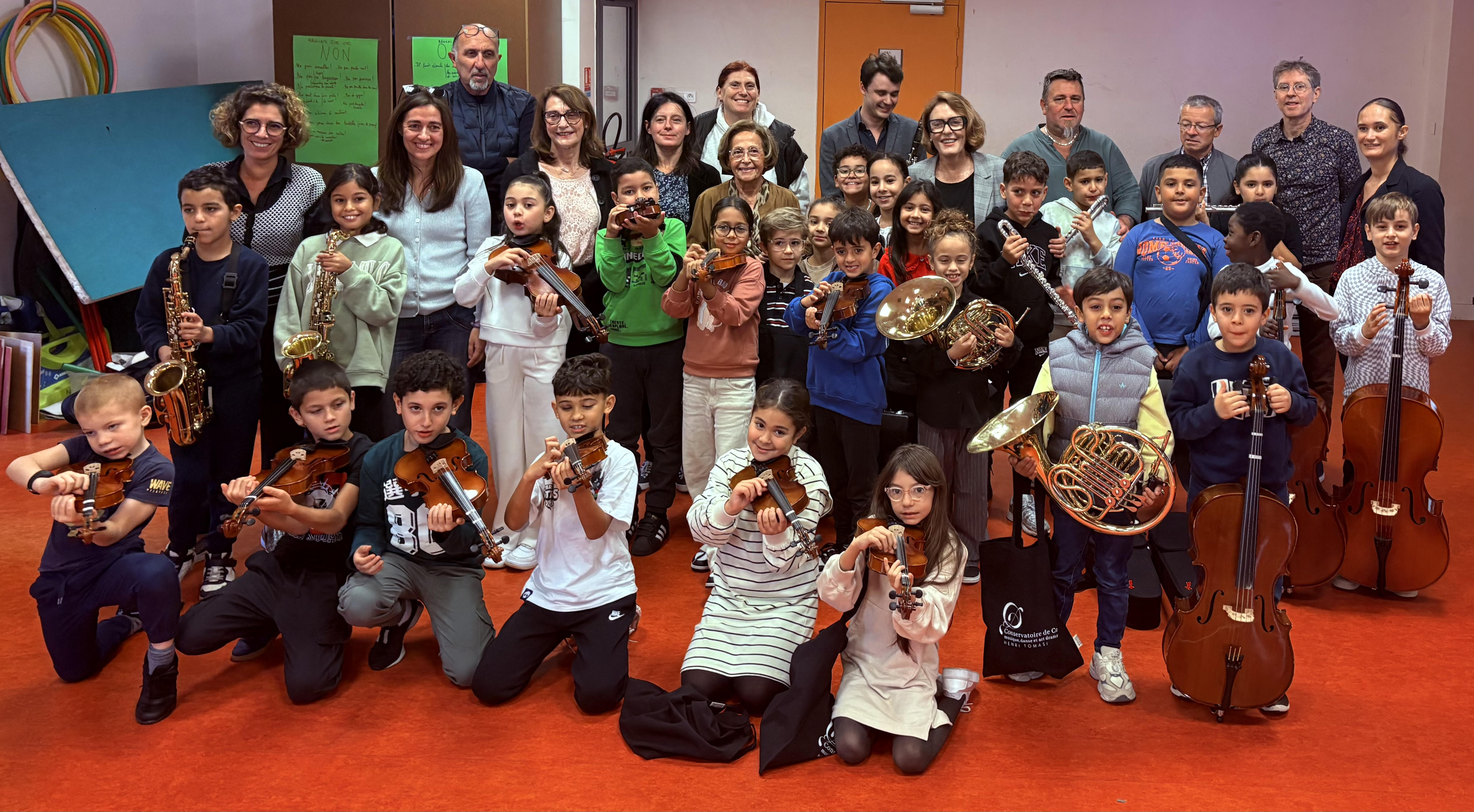 Ajaccio - Un orchestre va naître à l’école Santarelli