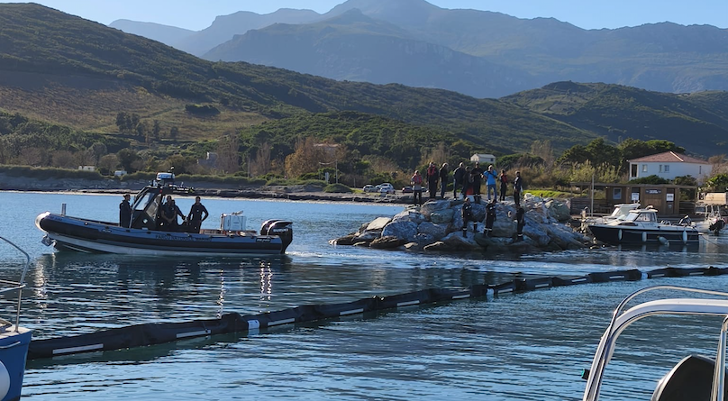 Luri : un exercice grandeur nature pour prévenir les pollutions maritimes