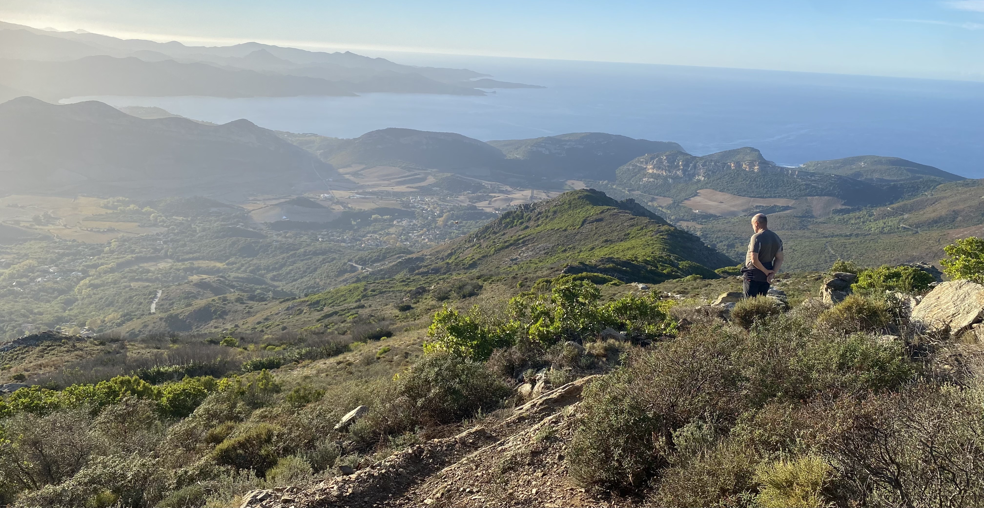 A via san Martinu à Patrimoniu. Photo Christian Andreani.