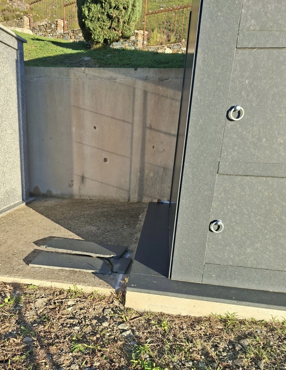 Santa Maria di Lota : une tombe saccagée et volée