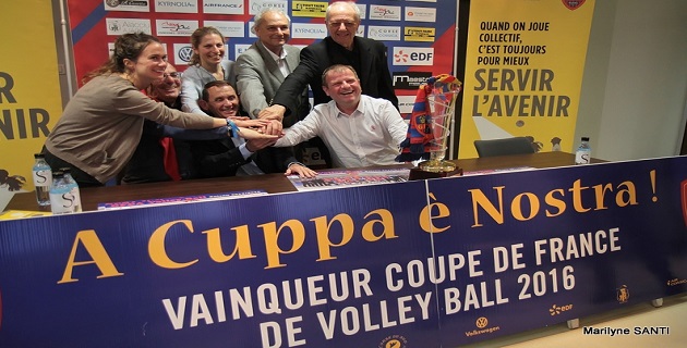 Bpifrance partenaire du GFCA Volley pour la seconde année