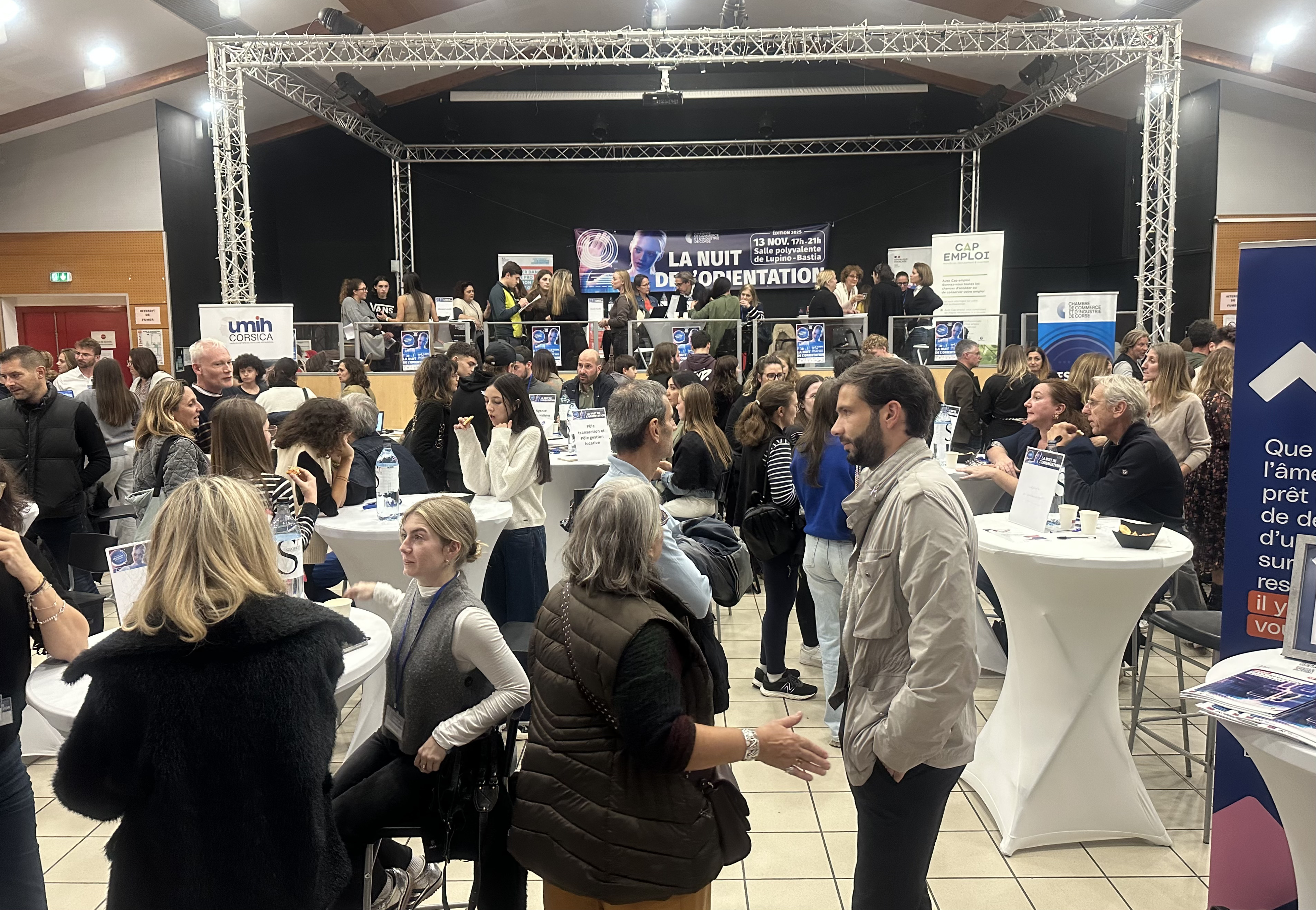 À Bastia, la Nuit de l’orientation mobilise les jeunes en quête d’avenir