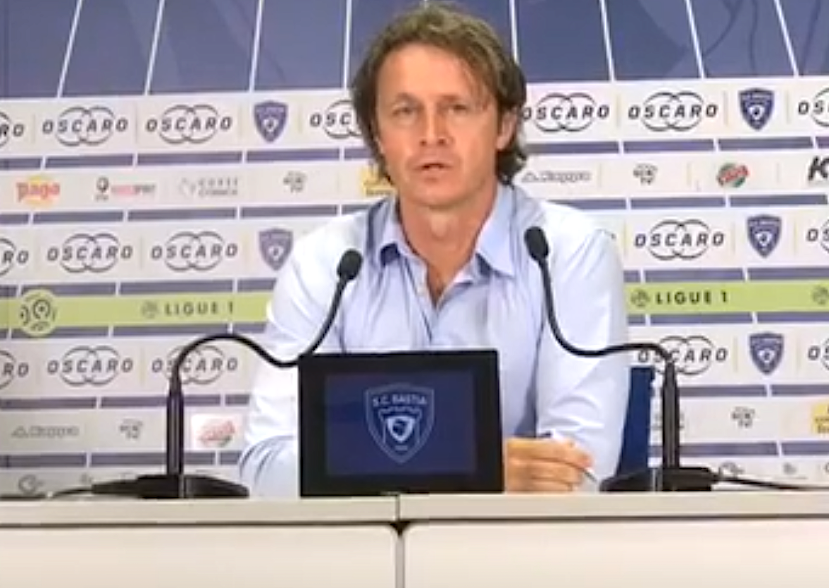 Réginald Ray à Furiani en juillet 2017 à Furiabi, juste avant la chute du Sporting en N3 (Photo archives CNI)