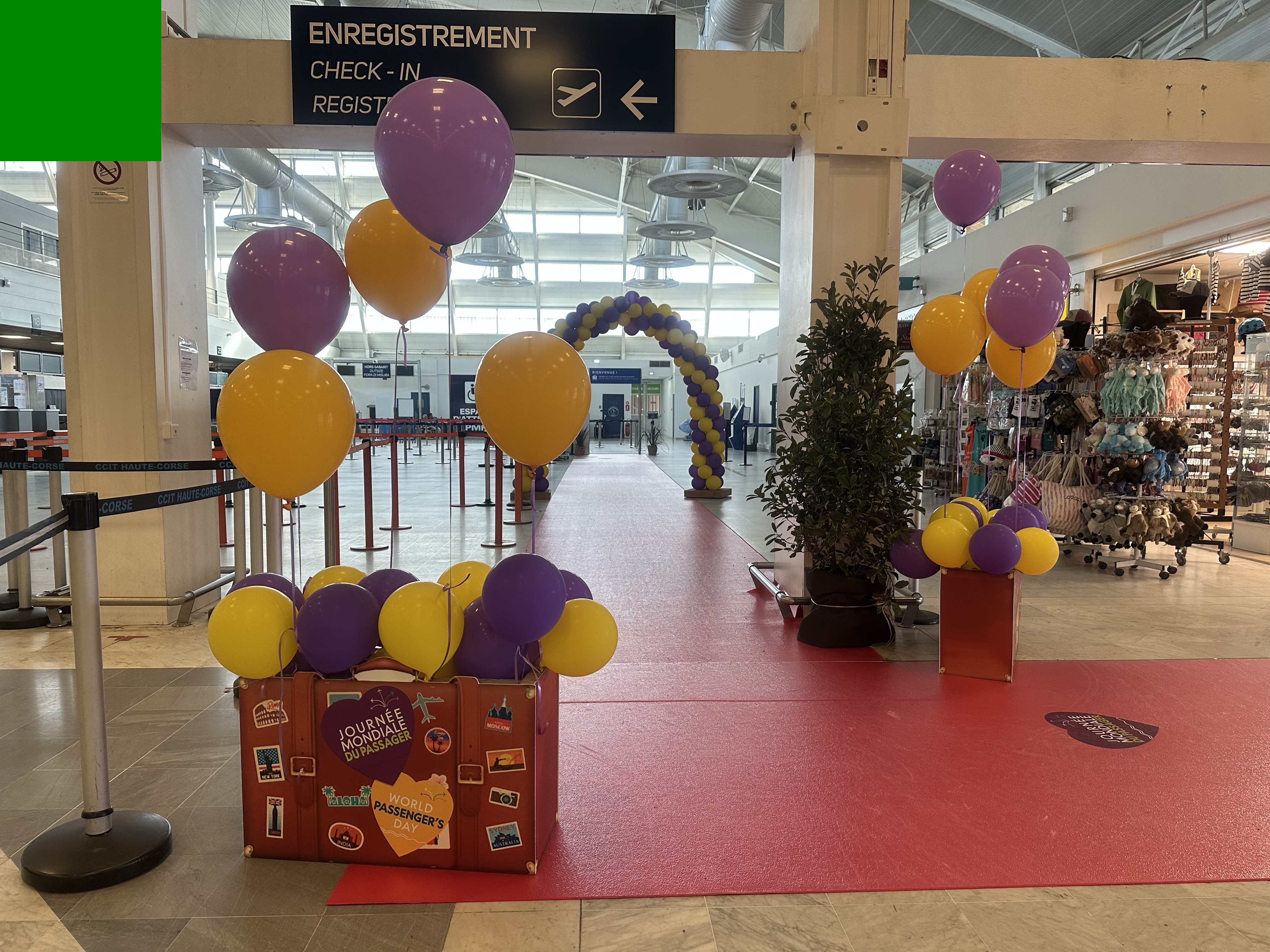 Journée mondiale du passager : les aéroports corses célèbrent leurs voyageurs