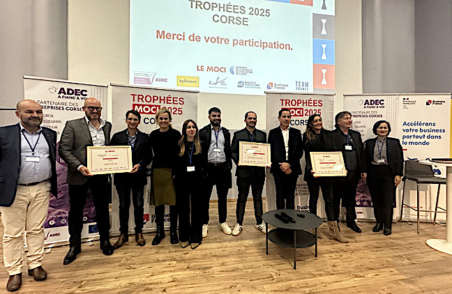 Deux entreprises insulaires ont remporté les Trophées Moci