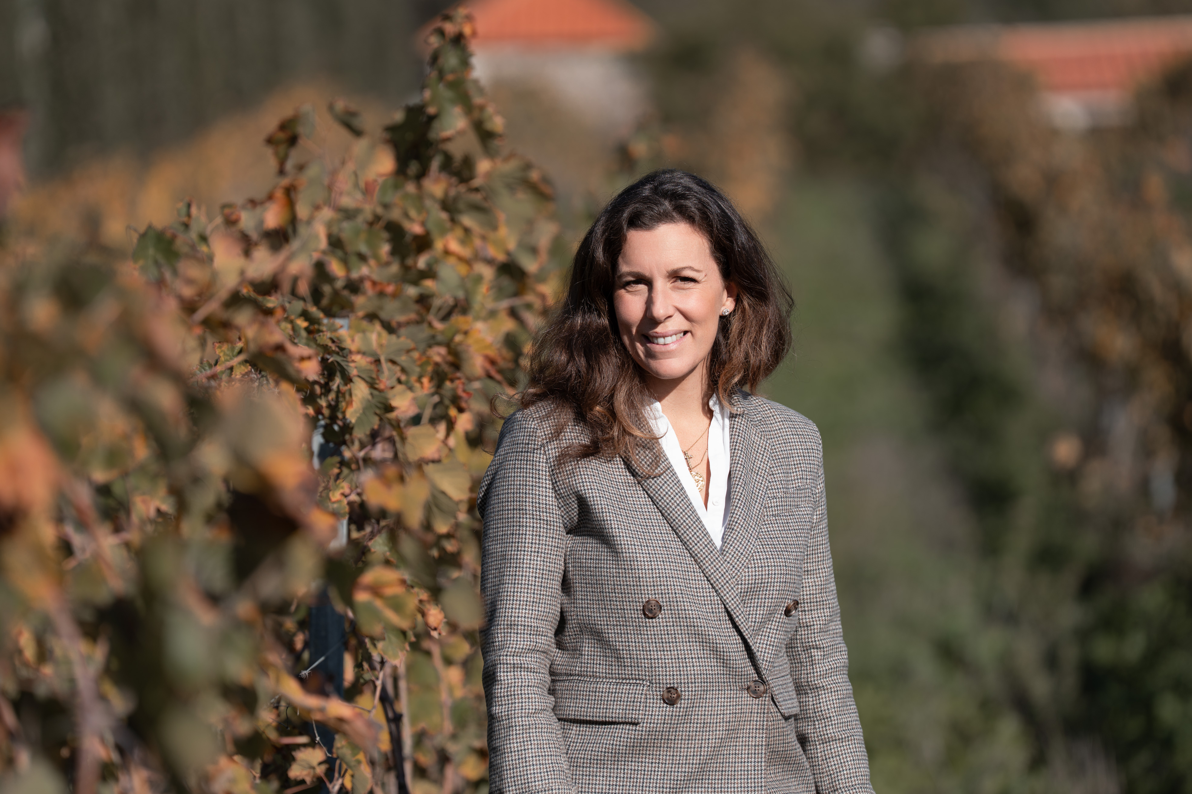 Elisabeth Quilichini - de Lesquen dirige depuis plus de quinze ans le domaine viticole de Castellu di Baricci, dans la vallée de l'Ortolo. PHOTO PAULE SANTONI