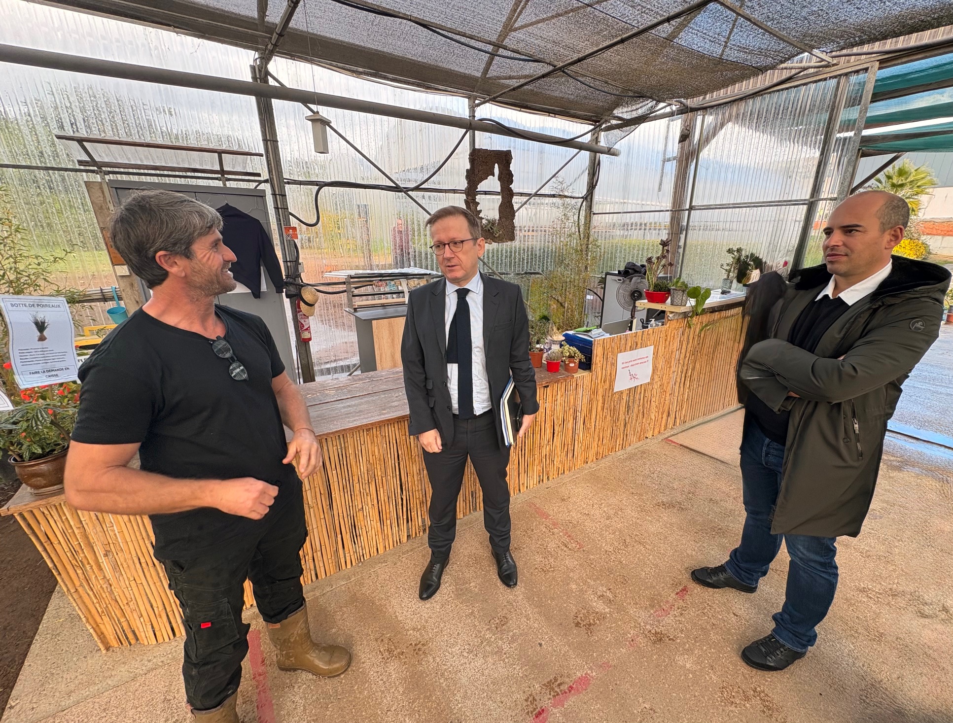 Semaine Européenne pour l’Emploi des Personnes Handicapées : le Préfet de Corse en immersion à l’ESAT "Les Jardins du Golfe"