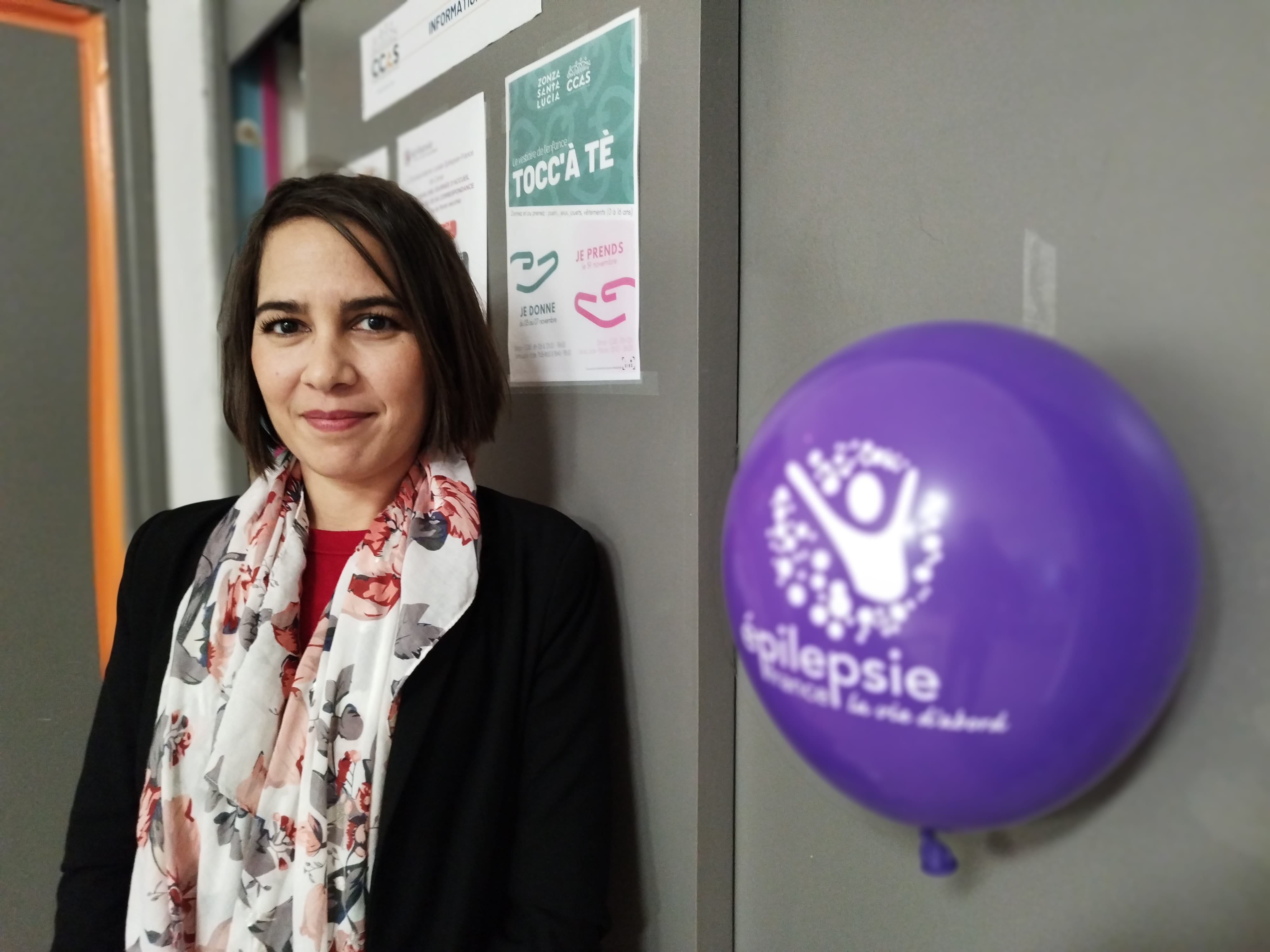 Marine Leroy a organisé une journée d'accueil et d'information sur l'épilepsie, ce vendredi 21 novembre au CCAS de Sainte-Lucie de Porto-Vecchio.