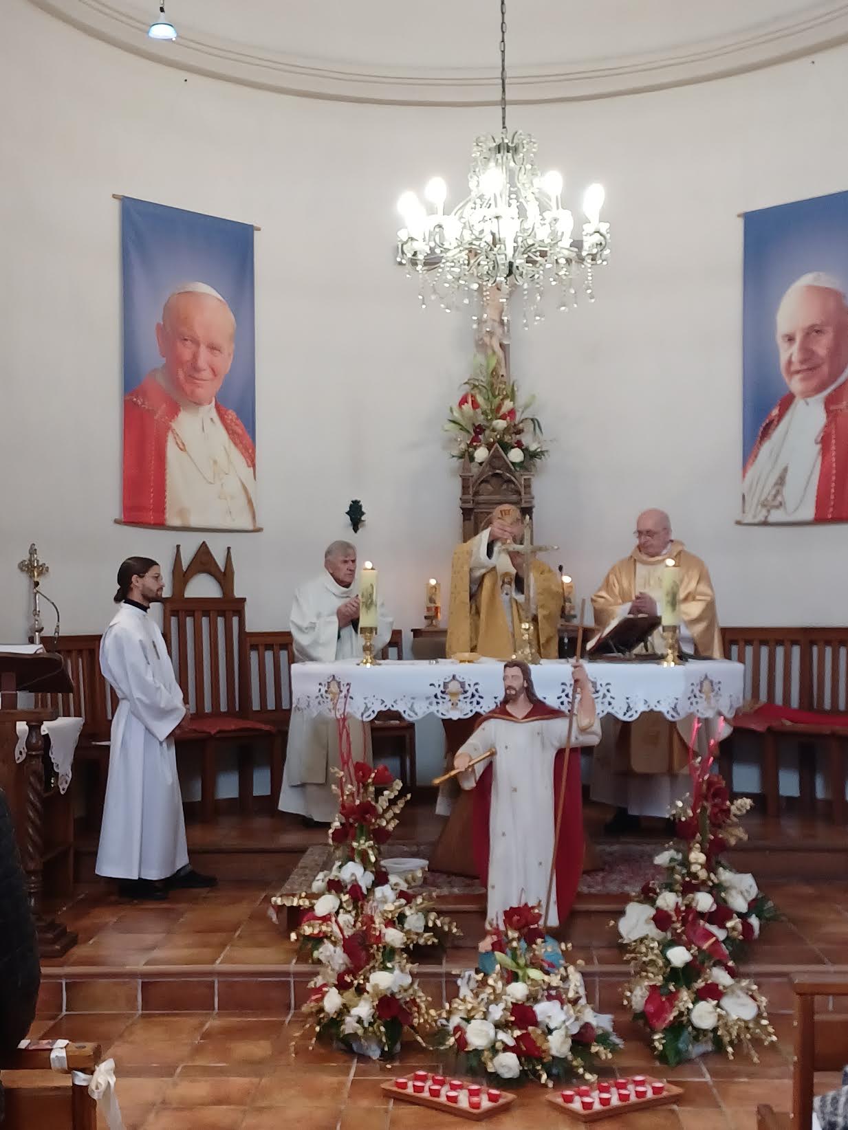 La tradition de la fête du Christ Roi a bien été respectée à Folelli